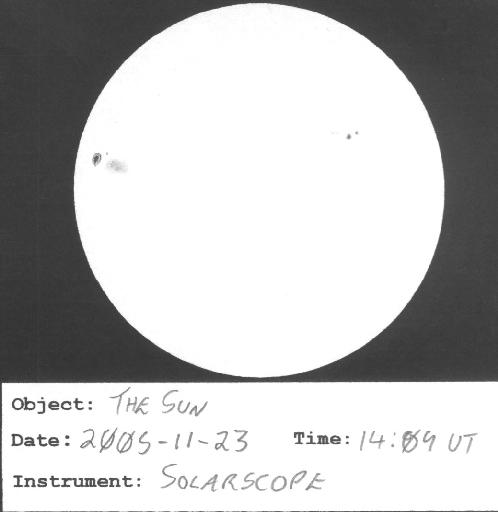 Sketch of the Sun