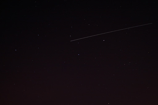 Leo, Saturn and the ISS